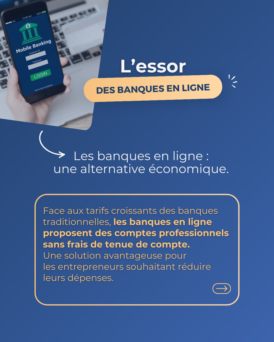 Publication Axonaut sur les banques sans frais, page 2 sur 8