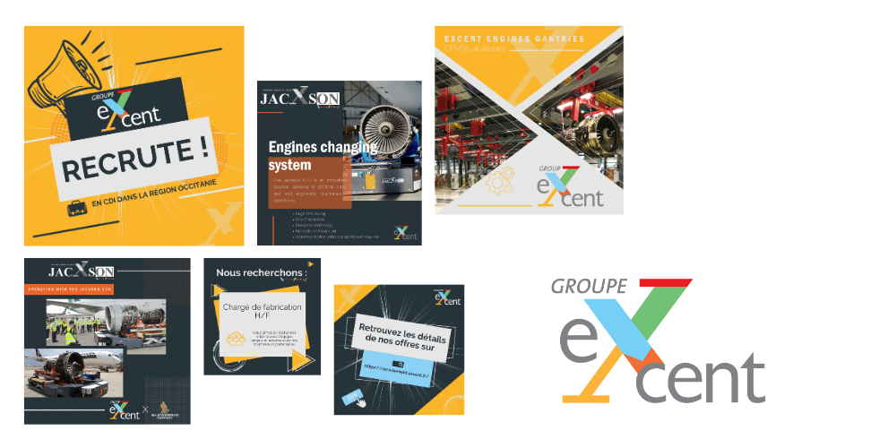 Création de contenus pour eXcent